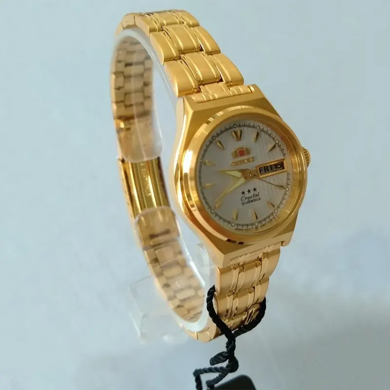 Orient Tri-star Automatic Silver Dial Ladies Watch- FNQ1S002W9